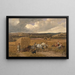 La mietitura - John Frederick Herring l'Ancien — quadro incorniciato alla parete