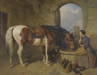 John Frederick Herring Snr - The Watering Place.webp