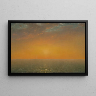 John Frederick Kensett - Sunset on the Sea.webp