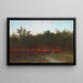 Crepuscolo tra i cedri a Darien, Connecticut - John Frederick Kensett — quadro incorniciato alla parete