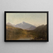 Montagne bianche da Shelburne, New Hampshire - John Frederick Kensett — quadro incorniciato alla parete