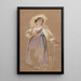 Une Espagnole - John Frederick Lewis — quadro incorniciato alla parete