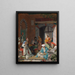 E la preghiera della fede salverà i malati - John Frederick Lewis — quadro incorniciato alla parete