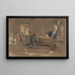 École arabe - John Frederick Lewis — quadro incorniciato alla parete