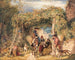 Figures e animali in una vigna - John Frederick Lewis — vista dell’opera