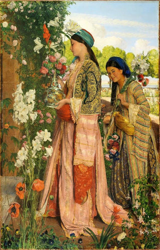 John Frederick Lewis - Lilium Auratum.webp