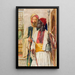 Le porteur de pipe - John Frederick Lewis — quadro incorniciato alla parete