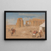 Le Ramesseum à Thèbes - John Frederick Lewis — quadro incorniciato alla parete