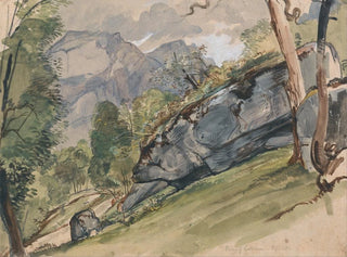 La valle di Lutscheuen - John Frederick Lewis — vista dell’opera