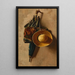 Parapluie, chapeau et sac de tapis - John Frederick Peto — quadro incorniciato alla parete