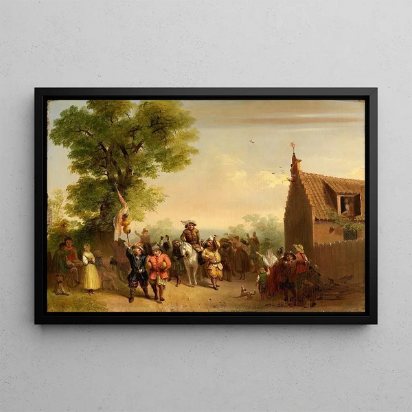 John Gadsby Chapman - Triumph of Stoffel Brinkerhoff on His Return from His Conquests in the East.webp