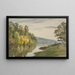 La Tamise vicino a Chertsey - John Gendall — quadro incorniciato alla parete