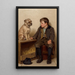 Une conversation - John George Brown — quadro incorniciato alla parete