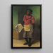 Les journaux du matin - John George Brown — quadro incorniciato alla parete