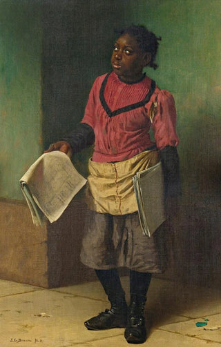 John George Brown - Morning Papers.webp