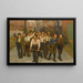 Notre bande - John George Brown — quadro incorniciato alla parete