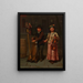 I due musicisti - John George Brown — quadro incorniciato alla parete