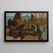 Leone marino - John George Wood — quadro incorniciato alla parete