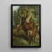 Cerf élaphe - John George Wood — quadro incorniciato alla parete