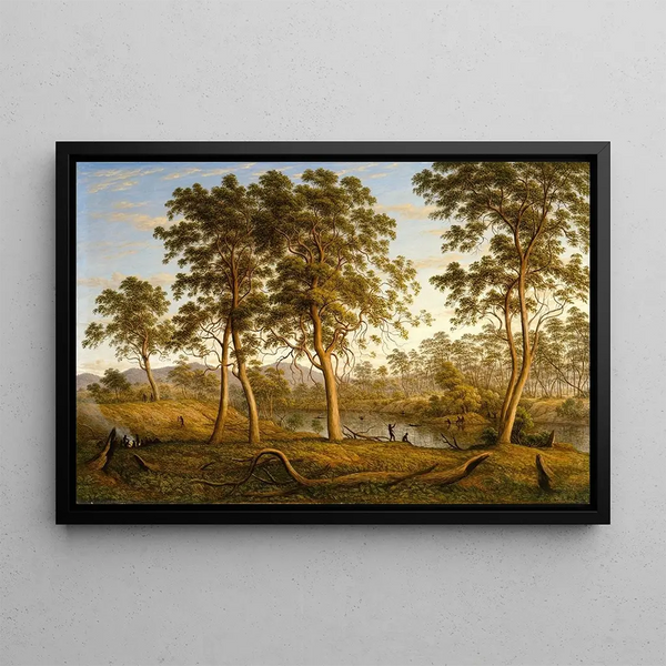John Glover - Natives on the Ouse River Van Diemens Land.webp