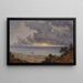 Baia di Sandown da vicino Shanklin Chine Isola di Wight - John Glover — quadro incorniciato alla parete