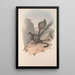 Une monografia dei Macropodidae o famiglia dei canguri Pl23 - John Gould — quadro incorniciato alla parete