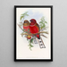 Trogon de Hodgson - John Gould — quadro incorniciato alla parete