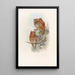 Petit-duc indien - John Gould — quadro incorniciato alla parete