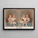 Notre bébé - John H Bufford's Sons — quadro incorniciato alla parete