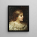 Ritratto di una ragazza - John Hanson Walker — quadro incorniciato alla parete