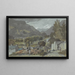 Dalla collina della chiesa di Ambleside - John Harden — quadro incorniciato alla parete
