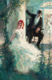 Giovane coppia che ha una conversazione informale - John Harmon Cassel — vista dell’opera