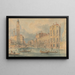 Fantasia veneziana - John Henderson — quadro incorniciato alla parete