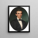 Abraham Lincoln - John Henry Brown — quadro incorniciato alla parete