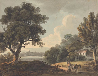 Paesaggio con una vista lontana di Londra - John Henry Campbell — vista dell’opera
