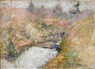 John Henry Twachtman - Hemlock Pool.webp