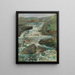 Cascate Horseneck - John Henry Twachtman — quadro incorniciato alla parete