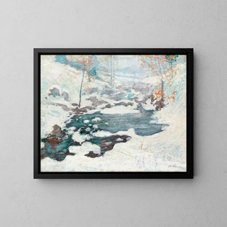 John Henry Twachtman - Icebound.webp