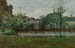 Paesaggio con cottage - John Henry Twachtman — vista dell’opera
