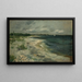 Nuvole di tempesta - John Henry Twachtman — quadro incorniciato alla parete