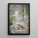 La source de l'arc-en-ciel - John Henry Twachtman — quadro incorniciato alla parete