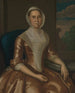 Mme Richard Galloway - John Hesselius — vista dell’opera