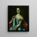 Mme William Carmichael - John Hesselius — quadro incorniciato alla parete