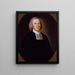 Reverend Richard Brown - John Hesselius — quadro incorniciato alla parete