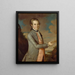 Thomas Chamberlaine - John Hesselius — quadro incorniciato alla parete