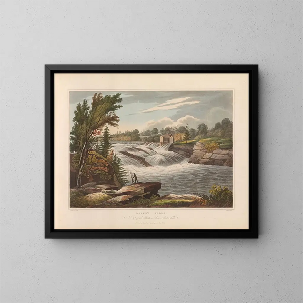 Cascate dei panettieri - John Hill — quadro incorniciato alla parete