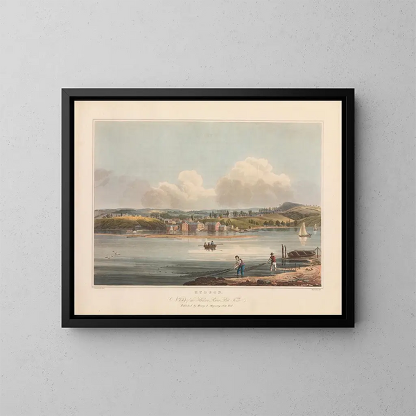 Hudson - John Hill — quadro incorniciato alla parete