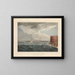 New York da Governors Island - John Hill — quadro incorniciato alla parete