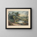 Vista vicino a Jessups Landing - John Hill — quadro incorniciato alla parete