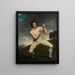 Richard Humphreys il pugile - John Hoppner — quadro incorniciato alla parete